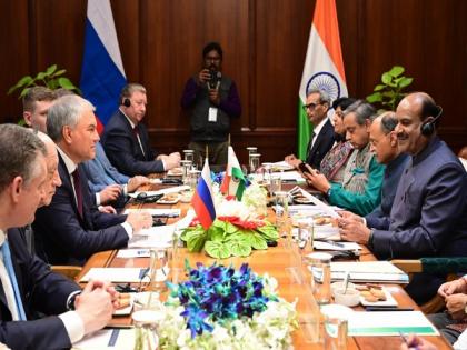 Russian parliamentary delegation calls on Lok Sabha Speaker Om Birla | Russian parliamentary delegation calls on Lok Sabha Speaker Om Birla Russian parliamentary delegation calls on Lok Sabha Speaker Om Birla | Russian parliamentary delegation calls on Lok Sabha Speaker Om Birla