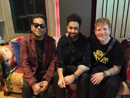 Ed Sheeran meets AR Rahman ahead of his performance in Chennai, fans speculate music collaboration | Ed Sheeran meets AR Rahman ahead of his performance in Chennai, fans speculate music collaboration Ed Sheeran meets AR Rahman ahead of his performance in Chennai, fans speculate music collaboration | Ed Sheeran meets AR Rahman ahead of his performance in Chennai, fans speculate music collaboration