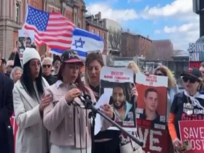 US: Families of Israeli hostages stand in solidarity, appeal for release of their loved ones | US: Families of Israeli hostages stand in solidarity, appeal for release of their loved ones US: Families of Israeli hostages stand in solidarity, appeal for release of their loved ones | US: Families of Israeli hostages stand in solidarity, appeal for release of their loved ones