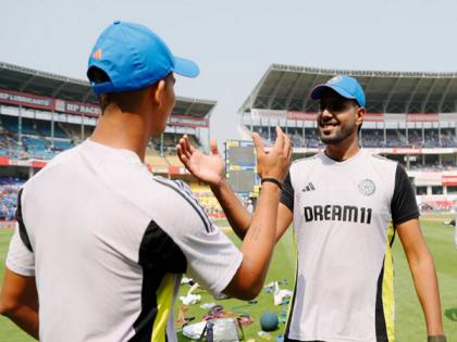 All smiles in India camp as Yashasvi Jaiswal, Harshit Rana receive maiden ODI caps from top stars | All smiles in India camp as Yashasvi Jaiswal, Harshit Rana receive maiden ODI caps from top stars