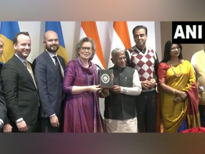 Deputy Chairman RS Harivansh lauds long-standing, warm and friendly relations between India and Sweden | Deputy Chairman RS Harivansh lauds long-standing, warm and friendly relations between India and Sweden Deputy Chairman RS Harivansh lauds long-standing, warm and friendly relations between India and Sweden | Deputy Chairman RS Harivansh lauds long-standing, warm and friendly relations between India and Sweden