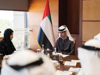 Hazza bin Zayed receives delegation from Environment Agency | Hazza bin Zayed receives delegation from Environment Agency Hazza bin Zayed receives delegation from Environment Agency | Hazza bin Zayed receives delegation from Environment Agency