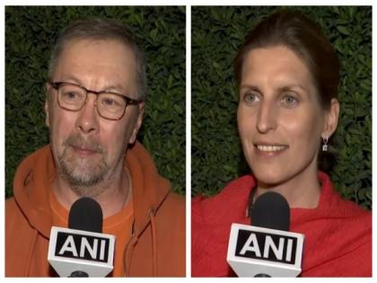 Estonians call Maha Kumbh Mela "heart-opening" experience | Estonians call Maha Kumbh Mela "heart-opening" experience Estonians call Maha Kumbh Mela "heart-opening" experience | Estonians call Maha Kumbh Mela "heart-opening" experience