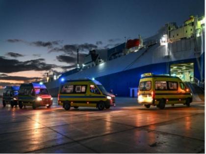 UAE Floating Hospital admitted 30 Palestinian patients since start of ceasefire | UAE Floating Hospital admitted 30 Palestinian patients since start of ceasefire UAE Floating Hospital admitted 30 Palestinian patients since start of ceasefire | UAE Floating Hospital admitted 30 Palestinian patients since start of ceasefire