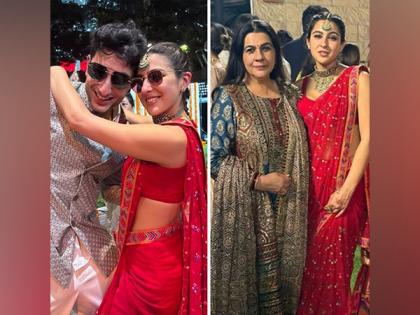 Sara Ali Khan shares pictures with mom Amrita Singh, brother Ibrahim from friend's wedding | Sara Ali Khan shares pictures with mom Amrita Singh, brother Ibrahim from friend's wedding Sara Ali Khan shares pictures with mom Amrita Singh, brother Ibrahim from friend's wedding | Sara Ali Khan shares pictures with mom Amrita Singh, brother Ibrahim from friend's wedding