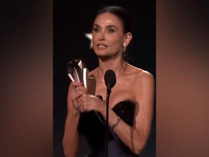 "Filled with gratitude": Demi Moore on winning Critics Choice Award | "Filled with gratitude": Demi Moore on winning Critics Choice Award "Filled with gratitude": Demi Moore on winning Critics Choice Award | "Filled with gratitude": Demi Moore on winning Critics Choice Award