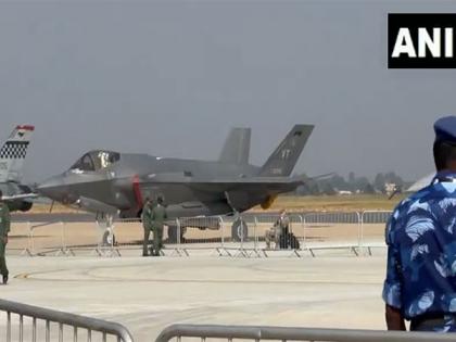 US fighter aircraft on display at Aero India air show in Bengaluru | US fighter aircraft on display at Aero India air show in Bengaluru US fighter aircraft on display at Aero India air show in Bengaluru | US fighter aircraft on display at Aero India air show in Bengaluru