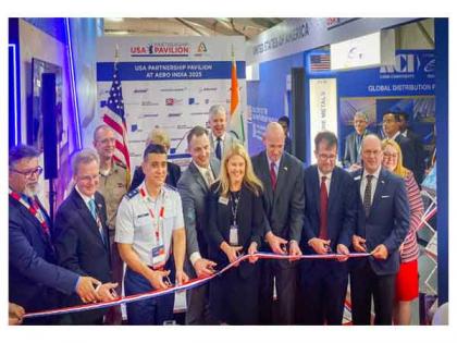 US Pavilion opens at Aero India 2025, features cutting-edge Aerospace and Defence Technologies | US Pavilion opens at Aero India 2025, features cutting-edge Aerospace and Defence Technologies US Pavilion opens at Aero India 2025, features cutting-edge Aerospace and Defence Technologies | US Pavilion opens at Aero India 2025, features cutting-edge Aerospace and Defence Technologies