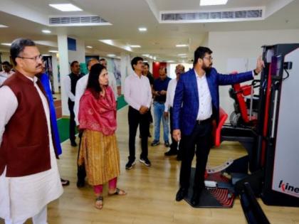 High-performance centres in sports in Kalinga Stadium are role models for country: Raksha Khadse | High-performance centres in sports in Kalinga Stadium are role models for country: Raksha Khadse High-performance centres in sports in Kalinga Stadium are role models for country: Raksha Khadse | High-performance centres in sports in Kalinga Stadium are role models for country: Raksha Khadse