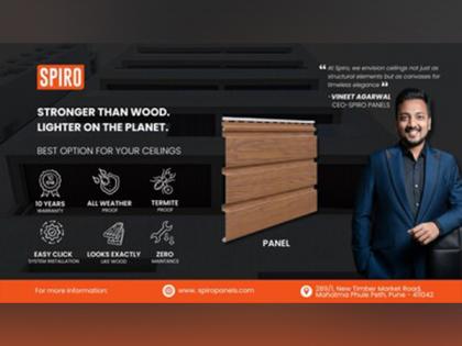 Spiro Unveils India's Most Affordable Luxury Ceilings - Timeless Wood Look, Zero Maintenance! | Spiro Unveils India's Most Affordable Luxury Ceilings - Timeless Wood Look, Zero Maintenance!