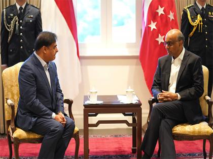 Himanta Biswa Sarma meets President of Singapore to deepen Assam-Singapore ties | Himanta Biswa Sarma meets President of Singapore to deepen Assam-Singapore ties