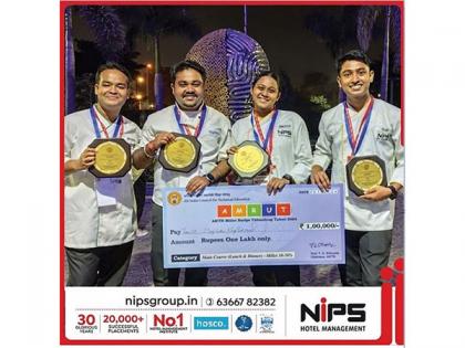 NIPS Wins National Culinary Title at Amrut AICTE Millet Recipe Competition | NIPS Wins National Culinary Title at Amrut AICTE Millet Recipe Competition NIPS Wins National Culinary Title at Amrut AICTE Millet Recipe Competition | NIPS Wins National Culinary Title at Amrut AICTE Millet Recipe Competition
