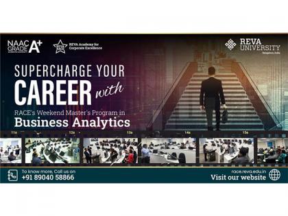 Supercharge Your Career with RACE's Weekend Master's Program in Business Analytics | Supercharge Your Career with RACE's Weekend Master's Program in Business Analytics Supercharge Your Career with RACE's Weekend Master's Program in Business Analytics | Supercharge Your Career with RACE's Weekend Master's Program in Business Analytics