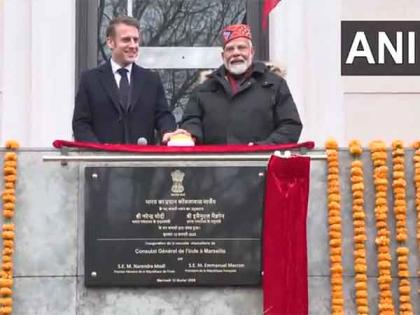 PM Modi, Macron inaugurate Indian Consulate in Marseilles | PM Modi, Macron inaugurate Indian Consulate in Marseilles PM Modi, Macron inaugurate Indian Consulate in Marseilles | PM Modi, Macron inaugurate Indian Consulate in Marseilles