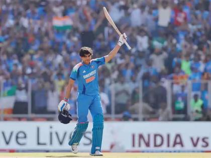 Shubman continues fine ODI run with ton at Ahmedabad, completes 5,000 international runs | Shubman continues fine ODI run with ton at Ahmedabad, completes 5,000 international runs