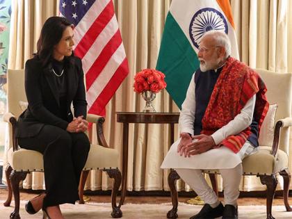 PM Modi, US intelligence chief Tulsi Gabbard discuss various aspects of India-US friendship | PM Modi, US intelligence chief Tulsi Gabbard discuss various aspects of India-US friendship
