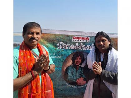 Abhijeeth Bhattacharjee and Sangitanjaly Foundation Pay Tribute to Ustad Zakir Hussain at Assi Ghat, Varanas | Abhijeeth Bhattacharjee and Sangitanjaly Foundation Pay Tribute to Ustad Zakir Hussain at Assi Ghat, Varanas