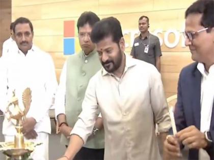 Telangana CM inaugurates Microsoft's new campus in Hyderabad | Telangana CM inaugurates Microsoft's new campus in Hyderabad Telangana CM inaugurates Microsoft's new campus in Hyderabad | Telangana CM inaugurates Microsoft's new campus in Hyderabad