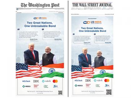 USISPF gives special welcome to PM Modi with front page display in top newspapers | USISPF gives special welcome to PM Modi with front page display in top newspapers USISPF gives special welcome to PM Modi with front page display in top newspapers | USISPF gives special welcome to PM Modi with front page display in top newspapers