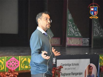 Bringing the Universe to Cambridge School, Noida with Prof. Raghavan Rangarajan | Bringing the Universe to Cambridge School, Noida with Prof. Raghavan Rangarajan Bringing the Universe to Cambridge School, Noida with Prof. Raghavan Rangarajan | Bringing the Universe to Cambridge School, Noida with Prof. Raghavan Rangarajan
