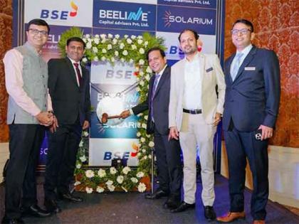 Solarium Green Energy Limited Successfully Listed on BSE SME Platform | Solarium Green Energy Limited Successfully Listed on BSE SME Platform Solarium Green Energy Limited Successfully Listed on BSE SME Platform | Solarium Green Energy Limited Successfully Listed on BSE SME Platform