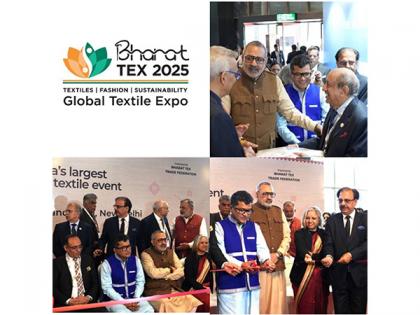 Bharat Tex 2025 kicks off at Bharat Mandapam, ministers Giriraj Singh, Pabitra Margherita participate | Bharat Tex 2025 kicks off at Bharat Mandapam, ministers Giriraj Singh, Pabitra Margherita participate Bharat Tex 2025 kicks off at Bharat Mandapam, ministers Giriraj Singh, Pabitra Margherita participate | Bharat Tex 2025 kicks off at Bharat Mandapam, ministers Giriraj Singh, Pabitra Margherita participate