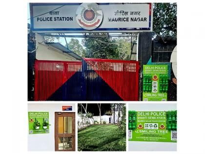 Smiling Tree Turns Maurice Nagar Police Station Green with Vertical Gardens and Blooming Flowers | Smiling Tree Turns Maurice Nagar Police Station Green with Vertical Gardens and Blooming Flowers Smiling Tree Turns Maurice Nagar Police Station Green with Vertical Gardens and Blooming Flowers | Smiling Tree Turns Maurice Nagar Police Station Green with Vertical Gardens and Blooming Flowers