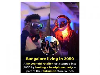 Peak Bengaluru Feb 2050. Futuristic launch for a Futuristic store. 1st time in India | Peak Bengaluru Feb 2050. Futuristic launch for a Futuristic store. 1st time in India Peak Bengaluru Feb 2050. Futuristic launch for a Futuristic store. 1st time in India | Peak Bengaluru Feb 2050. Futuristic launch for a Futuristic store. 1st time in India