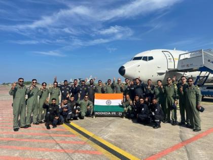Indian Navy platforms arrive in Indonesia to participate in IFR and Exercise Komodo | Indian Navy platforms arrive in Indonesia to participate in IFR and Exercise Komodo