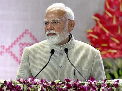 Our target is three-fold increase in textile exports to Rs 9 lakh crore by 2030: PM Modi | Our target is three-fold increase in textile exports to Rs 9 lakh crore by 2030: PM Modi Our target is three-fold increase in textile exports to Rs 9 lakh crore by 2030: PM Modi | Our target is three-fold increase in textile exports to Rs 9 lakh crore by 2030: PM Modi