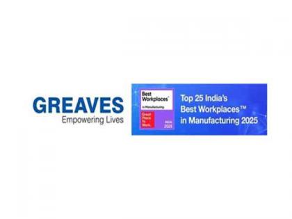 Greaves Cotton Limited Recognised Among India's Top 25 Best Workplaces in Manufacturing 2025 | Greaves Cotton Limited Recognised Among India's Top 25 Best Workplaces in Manufacturing 2025 Greaves Cotton Limited Recognised Among India's Top 25 Best Workplaces in Manufacturing 2025 | Greaves Cotton Limited Recognised Among India's Top 25 Best Workplaces in Manufacturing 2025