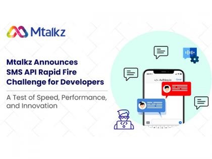 Mtalkz Announces SMS API Rapid Fire Challenge for Developers - A Test of Speed, Performance, and Innovation | Mtalkz Announces SMS API Rapid Fire Challenge for Developers - A Test of Speed, Performance, and Innovation Mtalkz Announces SMS API Rapid Fire Challenge for Developers - A Test of Speed, Performance, and Innovation | Mtalkz Announces SMS API Rapid Fire Challenge for Developers - A Test of Speed, Performance, and Innovation