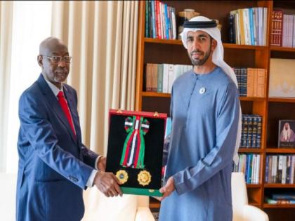 UAE President confers First Class Medal of Independence on Ambassador of Chad | UAE President confers First Class Medal of Independence on Ambassador of Chad UAE President confers First Class Medal of Independence on Ambassador of Chad | UAE President confers First Class Medal of Independence on Ambassador of Chad