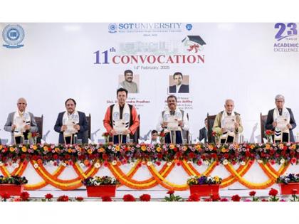 "India Will Be Restored As A Global Power", Says Dharmendra Pradhan, Education Minister at SGT University's 11th Convocation Ceremony | "India Will Be Restored As A Global Power", Says Dharmendra Pradhan, Education Minister at SGT University's 11th Convocation Ceremony "India Will Be Restored As A Global Power", Says Dharmendra Pradhan, Education Minister at SGT University's 11th Convocation Ceremony | "India Will Be Restored As A Global Power", Says Dharmendra Pradhan, Education Minister at SGT University's 11th Convocation Ceremony