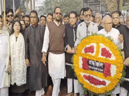 Bangladesh pays tributes to heroes of historic language movement | Bangladesh pays tributes to heroes of historic language movement Bangladesh pays tributes to heroes of historic language movement | Bangladesh pays tributes to heroes of historic language movement