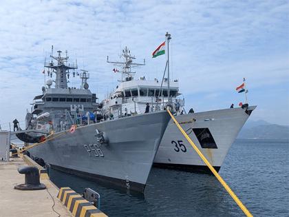 First Indian Navy training squadron arrives in Vietnam | First Indian Navy training squadron arrives in Vietnam First Indian Navy training squadron arrives in Vietnam | First Indian Navy training squadron arrives in Vietnam