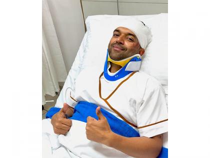 "Bahut mushkil kaam hai action waala": Guru Randhawa's 'first stunt' ends in injury; singer posts pic from hospital | "Bahut mushkil kaam hai action waala": Guru Randhawa's 'first stunt' ends in injury; singer posts pic from hospital "Bahut mushkil kaam hai action waala": Guru Randhawa's 'first stunt' ends in injury; singer posts pic from hospital | "Bahut mushkil kaam hai action waala": Guru Randhawa's 'first stunt' ends in injury; singer posts pic from hospital