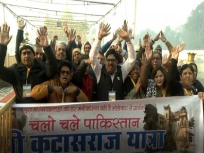 154 Hindu pilgrims leave from Amritsar for Katas Raj Mahadev Temple in Pakistan to celebrate Mahashivratri. | 154 Hindu pilgrims leave from Amritsar for Katas Raj Mahadev Temple in Pakistan to celebrate Mahashivratri. 154 Hindu pilgrims leave from Amritsar for Katas Raj Mahadev Temple in Pakistan to celebrate Mahashivratri. | 154 Hindu pilgrims leave from Amritsar for Katas Raj Mahadev Temple in Pakistan to celebrate Mahashivratri.