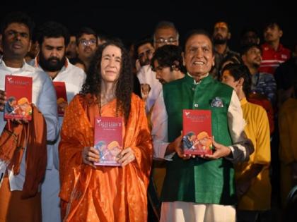 Sadhvi Bhagawati Saraswati Launches Dr. Dinesh Shahra's Book 'Dalai Lama's Secret to Happiness' at Mahakumbh | Sadhvi Bhagawati Saraswati Launches Dr. Dinesh Shahra's Book 'Dalai Lama's Secret to Happiness' at Mahakumbh Sadhvi Bhagawati Saraswati Launches Dr. Dinesh Shahra's Book 'Dalai Lama's Secret to Happiness' at Mahakumbh | Sadhvi Bhagawati Saraswati Launches Dr. Dinesh Shahra's Book 'Dalai Lama's Secret to Happiness' at Mahakumbh
