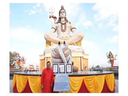 Dr. JC Chaudhry achieves Two Guinness World Records for Largest Trident and Most Viewed Statue Ceremony | Dr. JC Chaudhry achieves Two Guinness World Records for Largest Trident and Most Viewed Statue Ceremony
