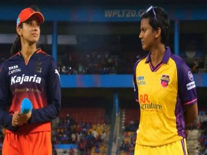 WPL: UP Warriorz win toss, opt to bowl against Royal Challengers Bengaluru | WPL: UP Warriorz win toss, opt to bowl against Royal Challengers Bengaluru