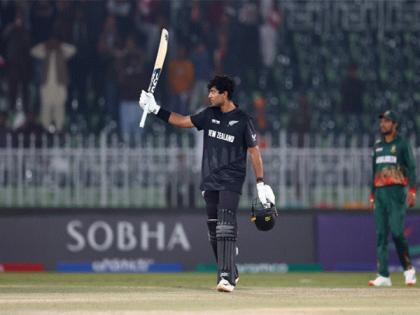 "He loves ICC events...": NZ skipper Santner hails Rachin following ton against Bangladesh in CT 2025 | "He loves ICC events...": NZ skipper Santner hails Rachin following ton against Bangladesh in CT 2025