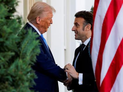 "Peace must not mean surrender of Ukraine," French President says | "Peace must not mean surrender of Ukraine," French President says "Peace must not mean surrender of Ukraine," French President says | "Peace must not mean surrender of Ukraine," French President says