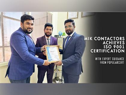 MIK Contractors Achieves ISO 9001 Certification with Expert Guidance from PopularCert | MIK Contractors Achieves ISO 9001 Certification with Expert Guidance from PopularCert MIK Contractors Achieves ISO 9001 Certification with Expert Guidance from PopularCert | MIK Contractors Achieves ISO 9001 Certification with Expert Guidance from PopularCert