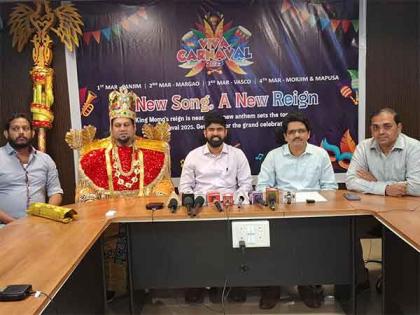 Goa tourism department unveils new song for upcoming Goa Carnaval 2025 | Goa tourism department unveils new song for upcoming Goa Carnaval 2025 Goa tourism department unveils new song for upcoming Goa Carnaval 2025 | Goa tourism department unveils new song for upcoming Goa Carnaval 2025