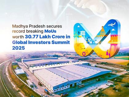Madhya Pradesh Shines at Global Investors Summit 2025, Secures Record MoUs worth 30.77 Lakh Crore | Madhya Pradesh Shines at Global Investors Summit 2025, Secures Record MoUs worth 30.77 Lakh Crore Madhya Pradesh Shines at Global Investors Summit 2025, Secures Record MoUs worth 30.77 Lakh Crore | Madhya Pradesh Shines at Global Investors Summit 2025, Secures Record MoUs worth 30.77 Lakh Crore