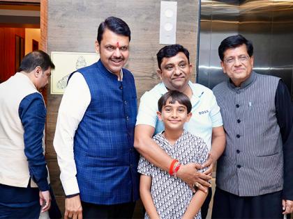 Piyush Goyal joins Maharashtra CM Fadnavis for key distribution ceremony of 15 self-redeveloped housing societies in North Mumbai | Piyush Goyal joins Maharashtra CM Fadnavis for key distribution ceremony of 15 self-redeveloped housing societies in North Mumbai Piyush Goyal joins Maharashtra CM Fadnavis for key distribution ceremony of 15 self-redeveloped housing societies in North Mumbai | Piyush Goyal joins Maharashtra CM Fadnavis for key distribution ceremony of 15 self-redeveloped housing societies in North Mumbai