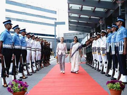 European Commission President arrives in Delhi, says India is trusted friend and strategic ally | European Commission President arrives in Delhi, says India is trusted friend and strategic ally European Commission President arrives in Delhi, says India is trusted friend and strategic ally | European Commission President arrives in Delhi, says India is trusted friend and strategic ally