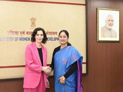 Strengthening India-EU Cooperation: WCD Minister Annpurna Devi meets European Commissioner Hadja Lahbib | Strengthening India-EU Cooperation: WCD Minister Annpurna Devi meets European Commissioner Hadja Lahbib Strengthening India-EU Cooperation: WCD Minister Annpurna Devi meets European Commissioner Hadja Lahbib | Strengthening India-EU Cooperation: WCD Minister Annpurna Devi meets European Commissioner Hadja Lahbib