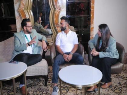 Dinesh Karthik, Shazi Ahmad, Dr. Rashid Khan Present at the Press Conference of (T10-STCL) T10 Super Tennis Cricket League in Mumbai | Dinesh Karthik, Shazi Ahmad, Dr. Rashid Khan Present at the Press Conference of (T10-STCL) T10 Super Tennis Cricket League in Mumbai Dinesh Karthik, Shazi Ahmad, Dr. Rashid Khan Present at the Press Conference of (T10-STCL) T10 Super Tennis Cricket League in Mumbai | Dinesh Karthik, Shazi Ahmad, Dr. Rashid Khan Present at the Press Conference of (T10-STCL) T10 Super Tennis Cricket League in Mumbai